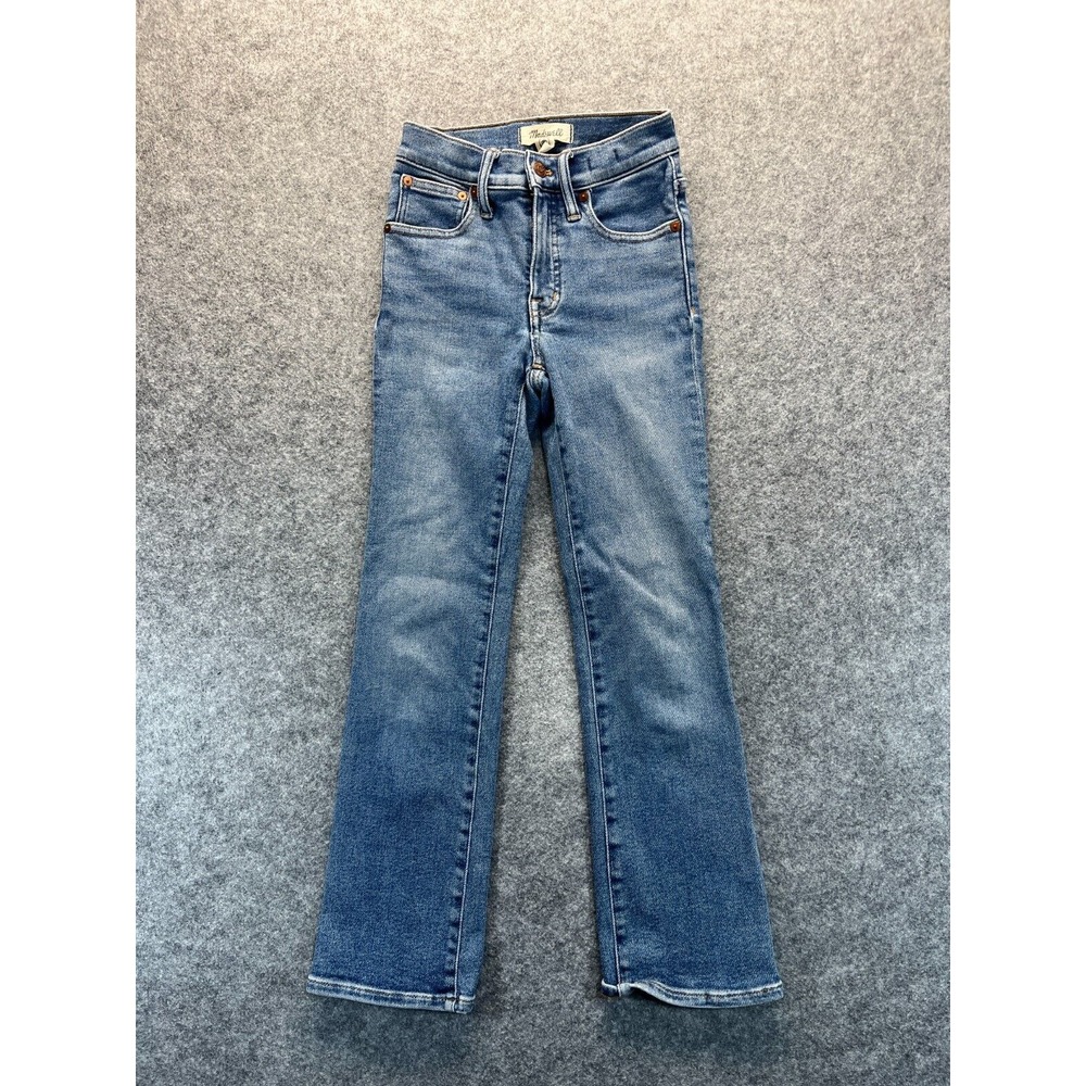Madewell Jeans Women's 23 Cali Demi Boot Bootcut Light Blue Denim